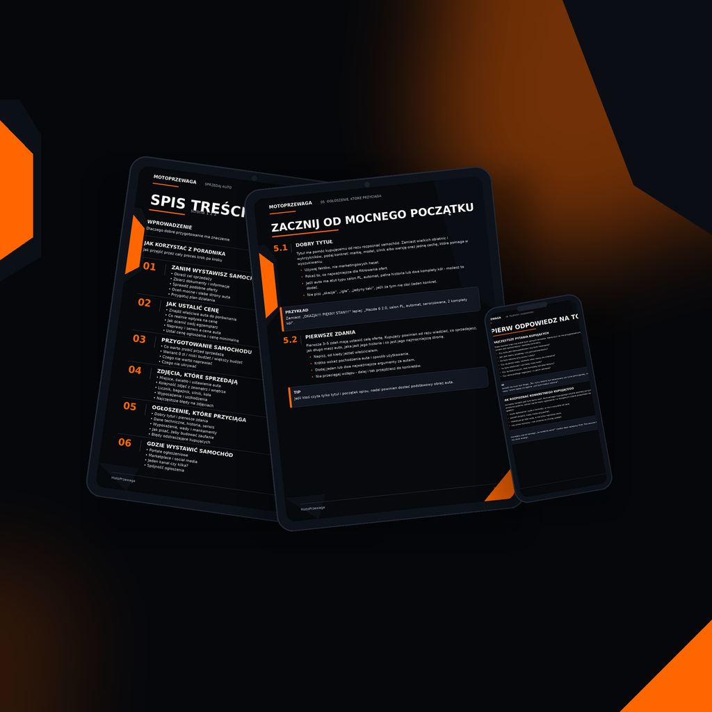 E-Book - Sprzedaj Auto Lepiej